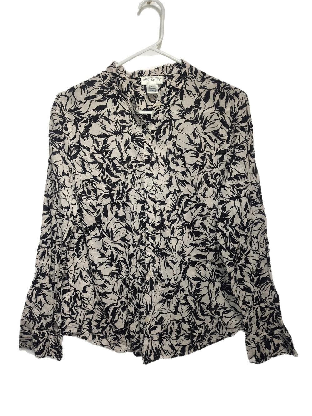 Jones NY Women's Button Up Shirt Size XL